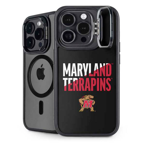 University of Maryland Terrapins Athletic Marks iPhone 16 Pro Kickstand Case